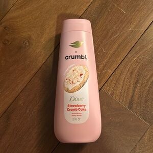Dove x Crumbl Strawberry Crumb Cake Body Wash